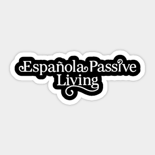 Española Passive Living Sticker